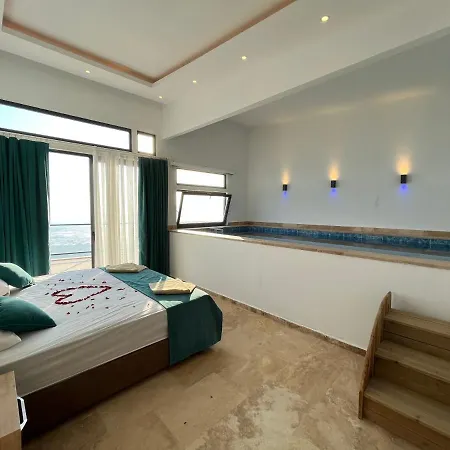 With Indoor Pool And Nature View For 4 People Kas, Kalkan - Awz 122 Vila