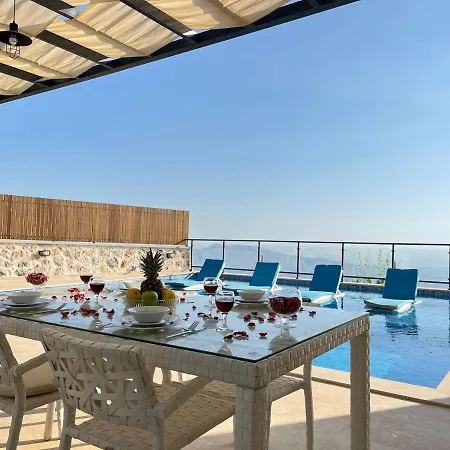 With Indoor Pool And Nature View For 4 People Kas, Kalkan - Awz 122 Vila Kaş