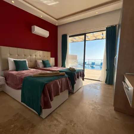 With Indoor Pool And Nature View For 4 People Kas, Kalkan - Awz 122 Vila
